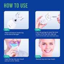 VieBeauti Teeth Whitening Kit - 5X LED Light Tooth Whitener with 35% Carbamide Peroxide, Mouth Trays, Remineralizing Gel and Tray Case - Built-In 10 Minute Timer Restores Your Gleaming White Smile