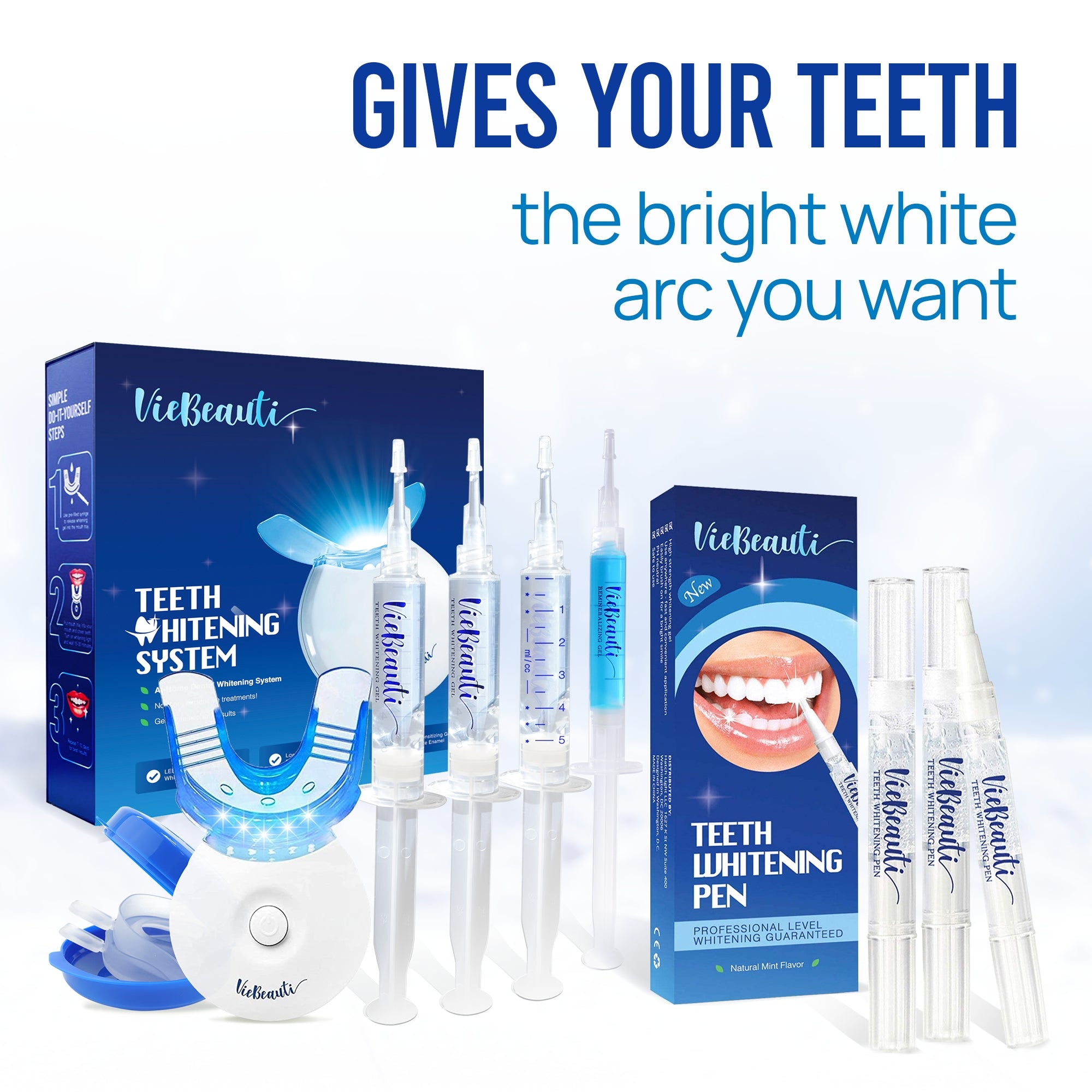 Professional Teeth Whitening Pen Remove Years of Stains VieBeauti