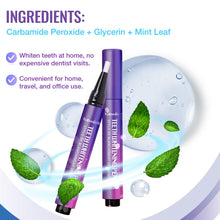 Viebeauti Teeth Whitening Pen Gel: Overnight Tooth Whitener with Carbamide Peroxide for Sensitive Teeth - Professional Dental Stain Remover for an Instant Bright Smile